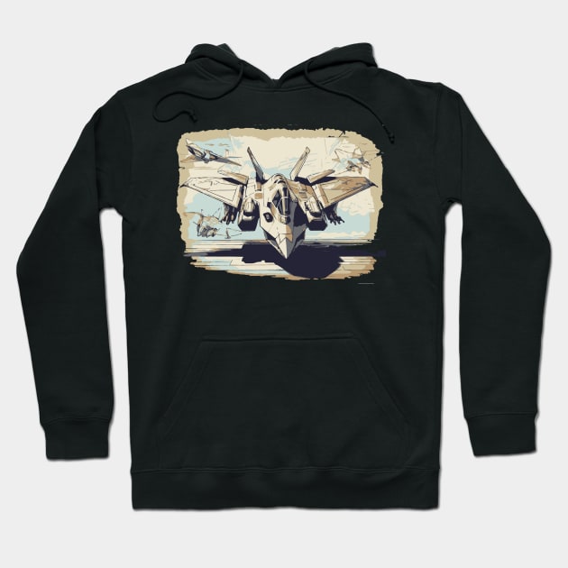 fighter plane Hoodie by godzilla